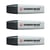 Lot de 3 surligneurs - STABILO - BOSS ORIGINAL Pastel - Pointe biseau 2-5 mm - Poudre de gris