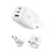 chargeur secteur gan usb-c 100w max pd-pps : 2 usb-c 100w + 1 usb-a 22.5w - blanc - belkin