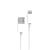 Myway Câble Lightning vers USB 2.0 Charge 12W et Synchronisation 3m Blanc