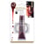 Gel rouge - Spécial Halloween - Imitation hémoglobine -28 ml - avec dentier de vampire