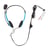 Nedis Casque PC Supra-Auriculaire Stéréo Double Jack 3.5mm avec Microphone Rabattable Noir / Bleu
