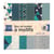 MégaCréa DIY - Carnet papier origami 15,2 cm Graphique 24 feuilles avec foil