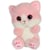 Peluche - Peluche Chat PINKY > rose poudré – 13 cm