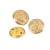 Bouton blason or 25mm