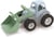 Tracteur pelleteuse en bioplastique vert - Dantoy