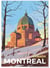 Affiche ville Montréal 2 | A3 : 29,7x42cm