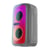 Enceinte Bluetoothe Avec Lumière Colorée Son 3D Radio 12H Autonomie Portée 10M Gris YONIS