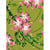 LUC - Kit canevas Fleurs roses 25x30cm