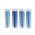 MégaCréa DIY - Perle Rocaille tubes 8 g Bleu clair 4 pièces