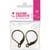 Graine Créative - Boucles d'oreilles dormeuses Bronze 1 paire