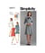 Patron Simplicity 9371 - Robe pour femme et femme avec variations de col, de manchette et de manche 36 au 54 FR taille n°FR 36-44