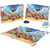 Puzzle 2D 1000 pièces - Mario Kart World - Bleu