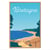 Tableau mural encadré plage Bretonne 65x97 cm