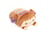 Peluche Coussin Waffles 30cm - Pioupiou et Merveilles
