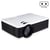 Vidéoprojecteur LED Portable 1800 Lumens Avec Télécommande Pour Home Cinéma Blanc YONIS
