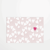 Carte postale - Claire Priou - Coeurs poudre - 14,8 x 10,5 cm - Made in France