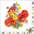 Lot de 4 serviettes en papier découpage collage 33 cm FLEUR COQUELICOT ROUGE F 826
