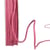 Bobine 30m cordelière polyester 2mm framboise