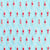 Tissu Coton Imprimé Arty Nageuses sur fond Bleu