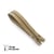 Fermeture éclair jupe Z12 - Non séparable métallique 4mm - 12 cm