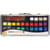 Peinture acrylique - Valise métal - 34 pots + 4 pinceaux + 1 guide mélange - Daler Rowney