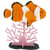 Maquette 3D en papier Poisson clown