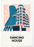Affiche Prague Dancing house | A3 : 29,7x42cm
