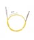 Cable jaune 150cm pour aiguilles interchangeables Smartstix - Knitpro Jaune