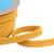Double cordon fils 10mm jaune/orange au mètre