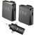 Microphone Sans Fil 3 En 1 Pour iPhone Android PC Enregistrement Haute Qualité YONIS