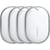Lot de 4 traceurs d'objets Xiaomi Tag - Blanc - 46,5 x 31 x 7,2 mm