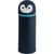 Trousse - Scolaire - Ronde - Pingouin - Silicone souple - Fermeture éclair - 18cm