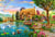 Puzzle 1000 pièces - Lakeside Cottage - Bluebird Puzzle