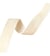 Bobine 20m élastique chevrons métalliques 32mm écru/or