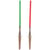 12 Sabres Laser Décoratifs (Star Wars)