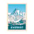 Affiche 30x40 cm - Mount Everest - Olahoop Travel Posters