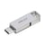 PNY Clé USB OTG 2 en 1 USB-A 3.2/USB-C Duo Link 128GB Argent