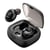 Ecouteurs Bluetooth Rose Avec Affichage Digital Et Boîtier De Charge Magnétique Noir YONIS