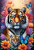 Puzzle 1000 pièces - Tigres - Collection Amour Maternel - Alipson Puzzle