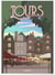 Affiche ville Tours : Place Plumereau | A3 : 29,7x42cm