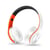 Casque Audio Bluetooth Sans Fil HIFI Stéréo Sport Blanc Bleu Polyvalent Blanc + Orange YONIS