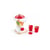 Blender pour smoothie avec fruits en bois et feutrine et deux verres - Hape