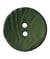 Carte de 1 bouton rond imitation bois 2 trous 30mm - Prym Vert Fonce