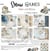 6 papiers scrapbooking 30 x30 cm Craft O' Clock SNOW GAMES