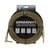 CABLE JACK 6.35 D/C - 6M - NYLON TRESSÉ MARRON - GROOVIT®