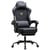 Chaise gaming ergonomique GTPLAYER - Similicuir - Noir - 52T 54B 118H cm