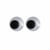 Yeux mobiles Vaessen Creative - Plastique - Noir et blanc - 10 mm - Lot de 1000 pièces