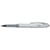 Lot de 12 feutres plume - PENTEL - Tradio TRJ74 - Corps gris alu - Encre noire