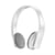 Casque Audio Bluetooth Sans Fil HIFI Basses Puissantes Avec Microphone Noir Blanc YONIS