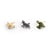 3 avions en bioplastique 7 cm - Viking Toys
